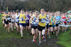 Mens under-17s  2017 British Athletics Liverpool Cross Challenge, Sefton Park, Liverpool. Photo:  David T. Hewitson/Sports for All Pics